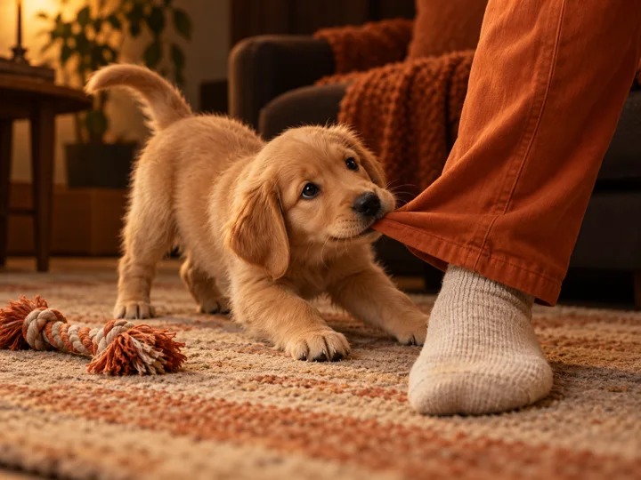 Less Biting. Calmer Play.